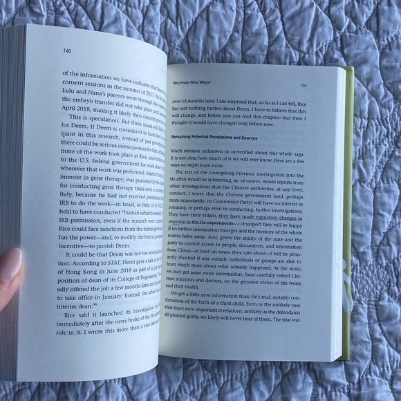 "CRISPR People: The Science and Ethics of Human Ethics" by Henry T. Greely - Picture 5 of 9